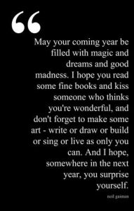 May your coming year be filled with magic